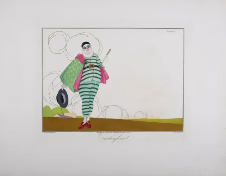 彫版 Brunelleschi - Tartaglia, 1914 - Masterpiece!