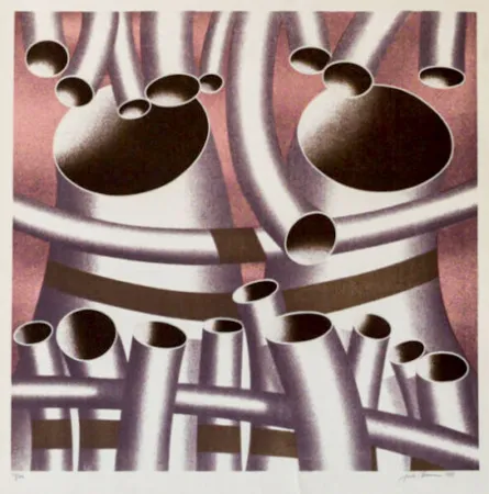 シルクスクリーン Brusca - Pipes