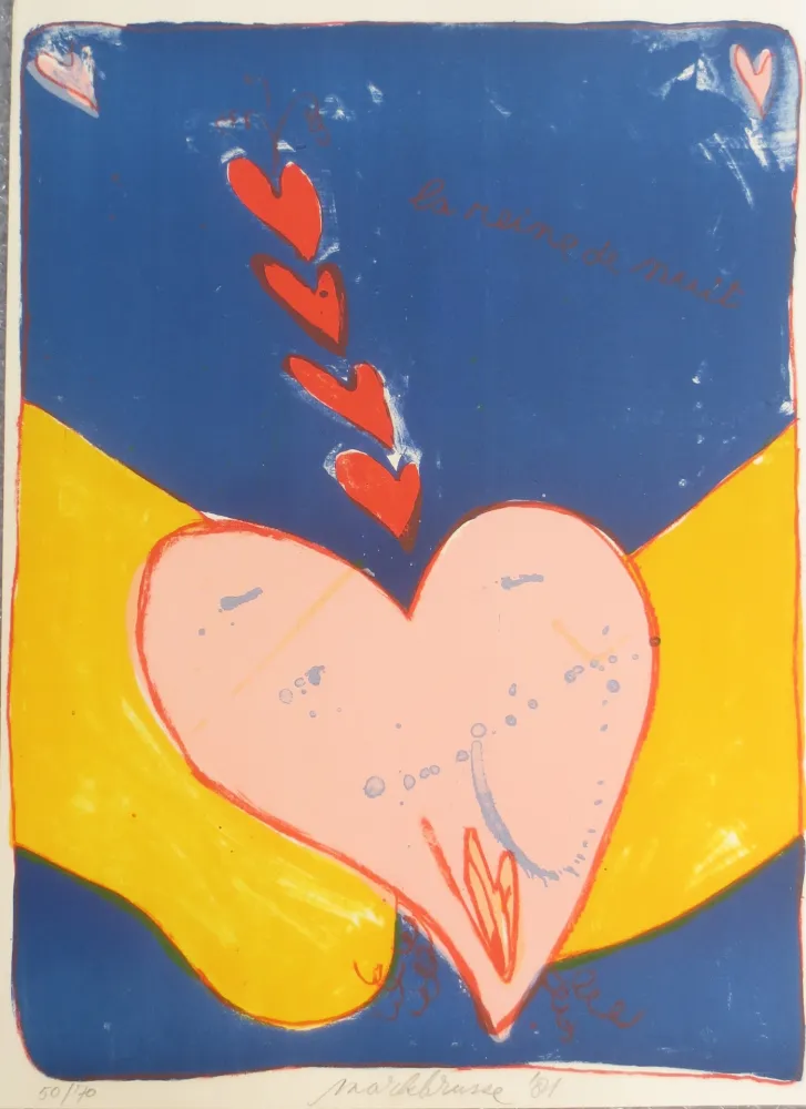 リトグラフ Brusse - La reine de nuit