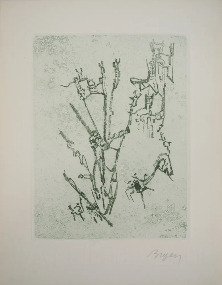 彫版 Bryen - Construction abstraite