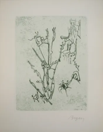 彫版 Bryen - Construction abstraite