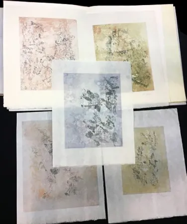 挿絵入り本 Bryen - Tristan Tzara. VIGIES. 5 eaux-fortes originales (1962).