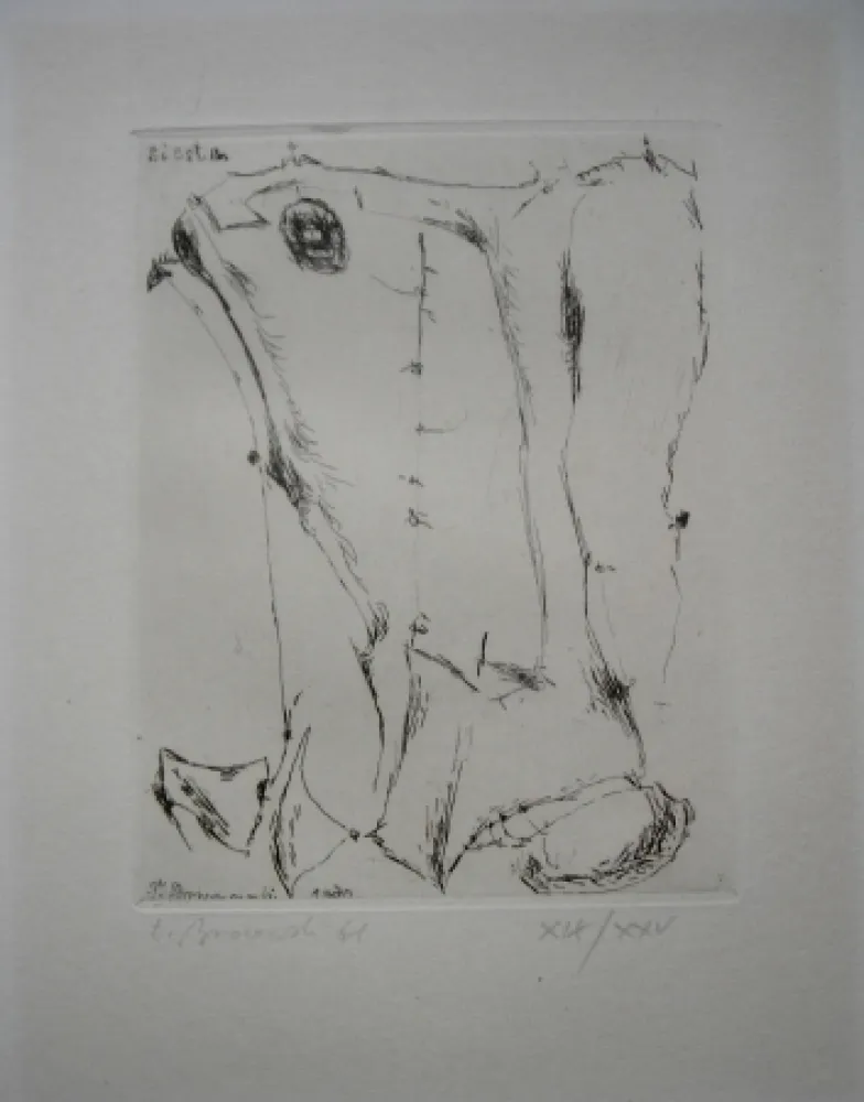 エッチング Brzozowski - The international avant garde 4