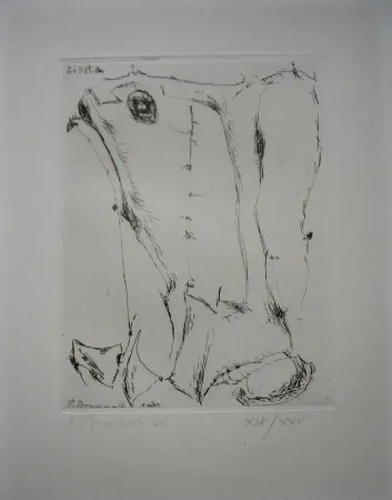 エッチング Brzozowski - The international avant garde 4