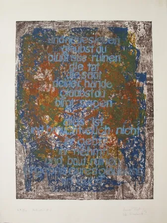 リトグラフ Bub - Fortschritt? / Progress?