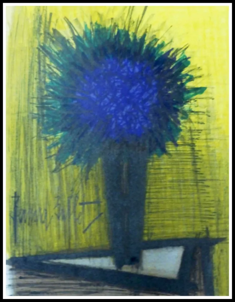 リトグラフ Buffet - BOUQUET DE FLEURS