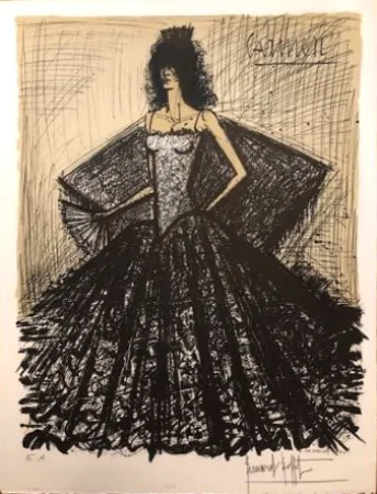 リトグラフ Buffet - Carmen