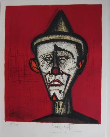 リトグラフ Buffet - Clown