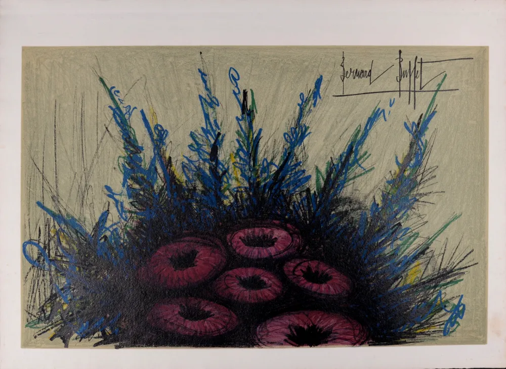 リトグラフ Buffet - Herbier