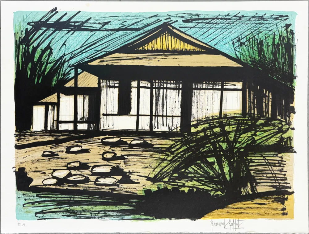 リトグラフ Buffet - Katsura Rikyu-Kyoto