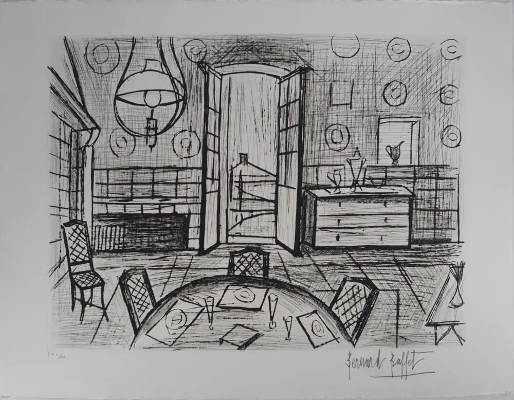 彫版 Buffet - La Baume, la salle à manger