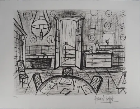 彫版 Buffet - La Baume, la salle à manger