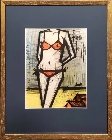 リトグラフ Buffet - La Plage