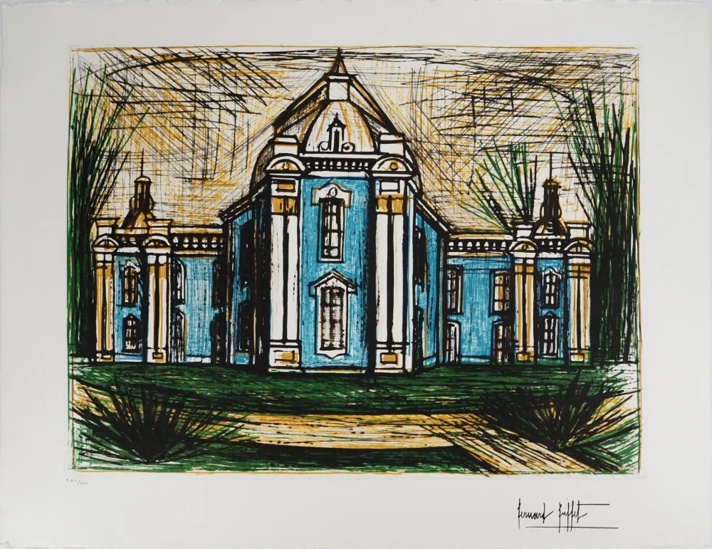 彫版 Buffet - Le pavillon de l'Ermitage