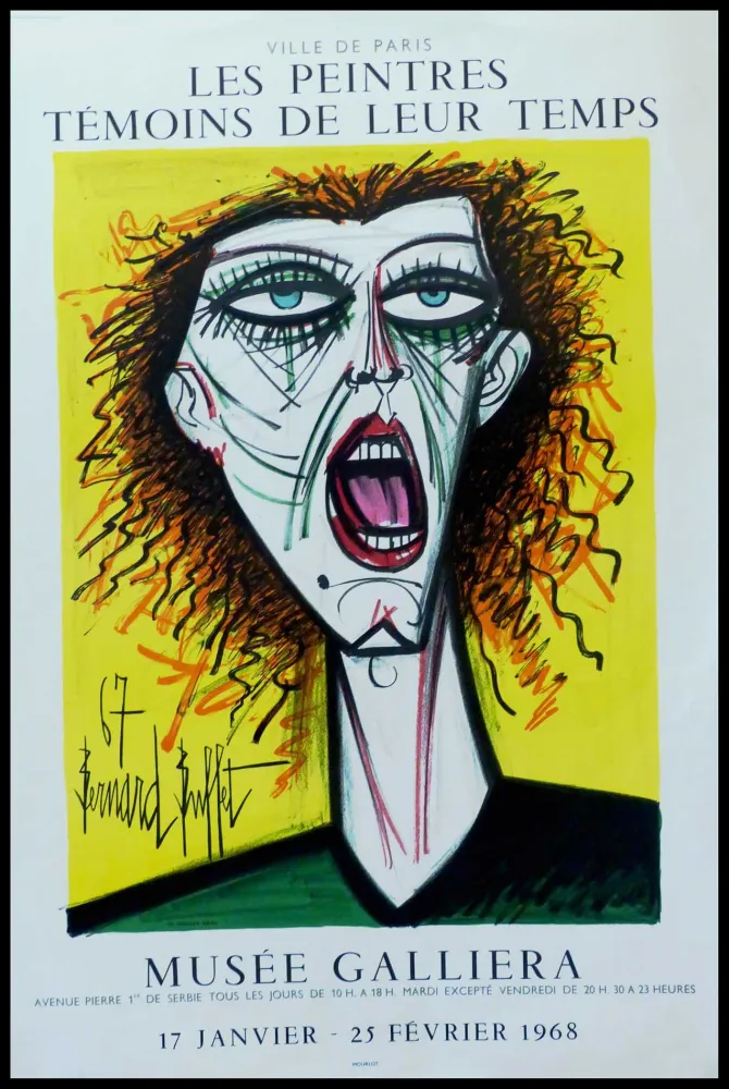 掲示 Buffet - LES PEINTRES TEMOINS DE LEUR TEMPS - MUSÉE GALLIERA