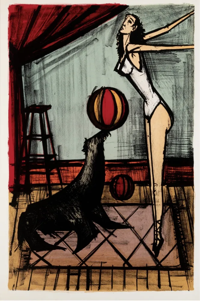 リトグラフ Buffet - L'Otarie, 1968