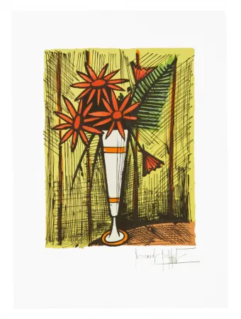 技術的なありません Buffet - Marguerites dans une mazagran 