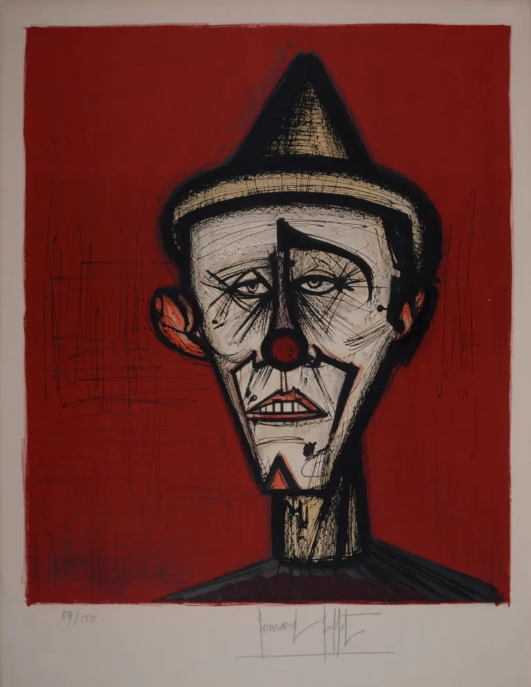 リトグラフ Buffet - Mon Cirque, 1968 - Hand-signed!