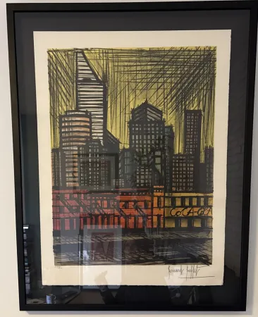 リトグラフ Buffet - New York - Coca Cola