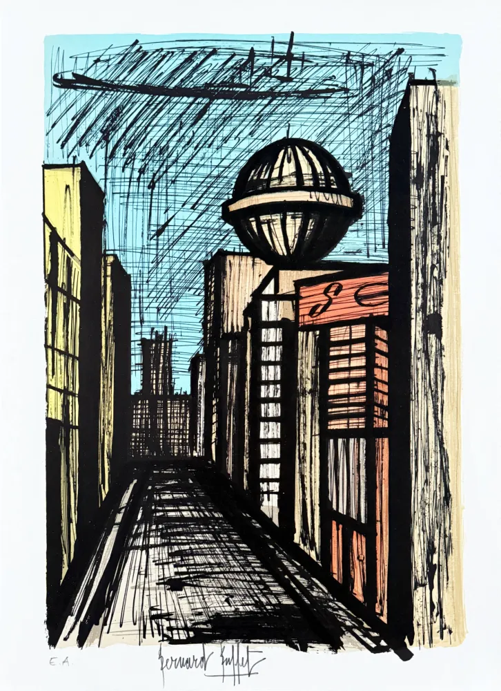 リトグラフ Buffet - Nishi-Ginza