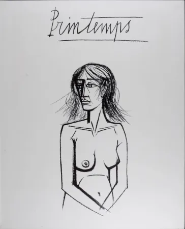 リトグラフ Buffet - Printemps, 1970