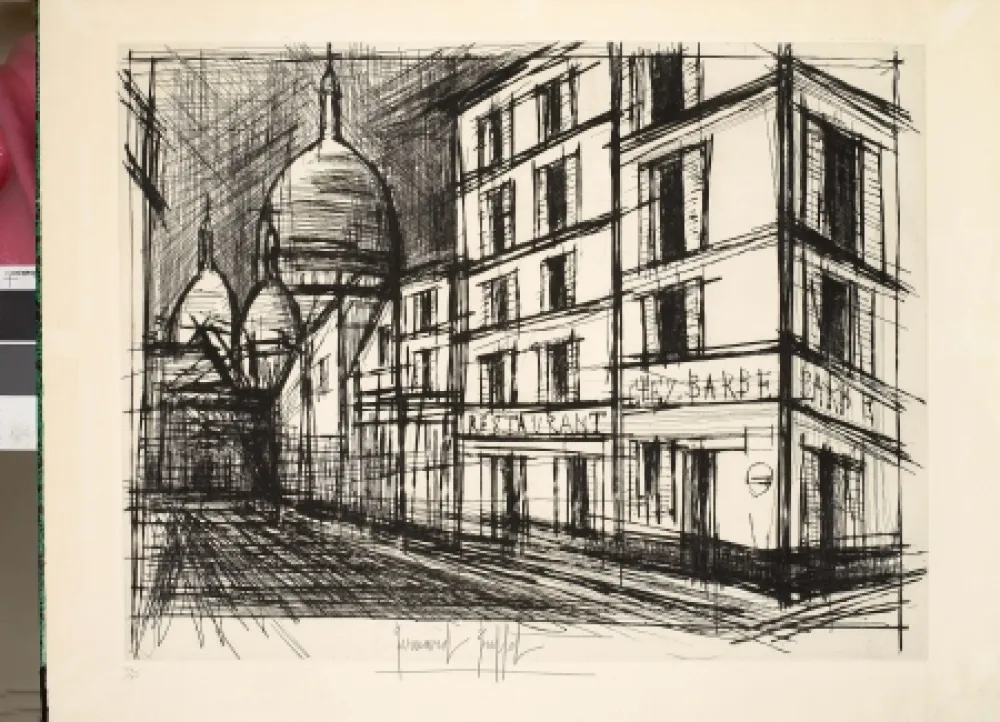 彫版 Buffet - Restaurant chez Barbe