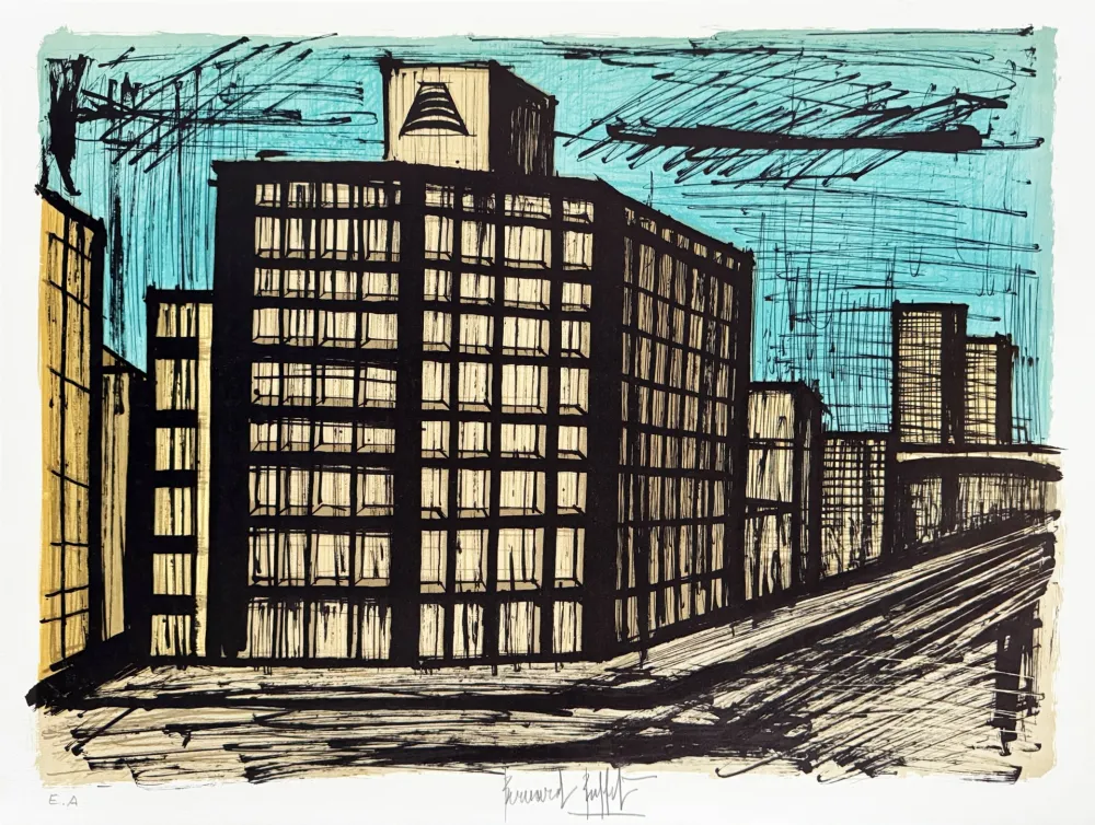 リトグラフ Buffet - Sigura Bank