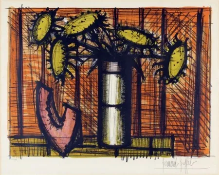 リトグラフ Buffet - Tournesol et melon