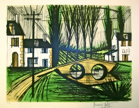 リトグラフ Buffet - Untitled