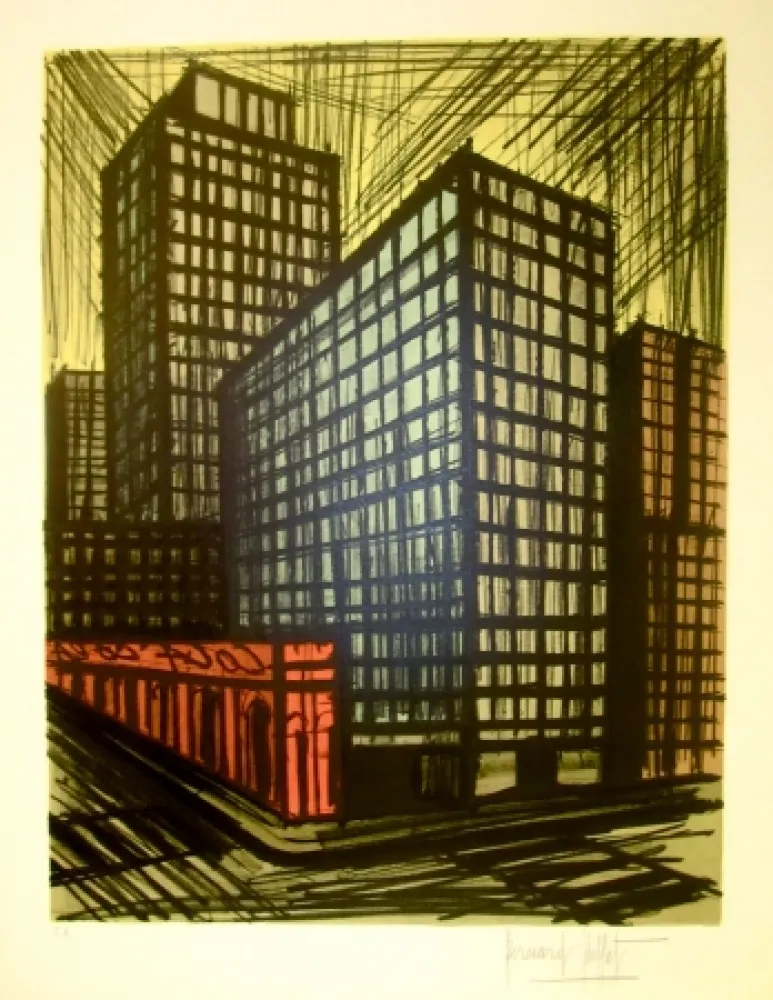 リトグラフ Buffet - Untitled