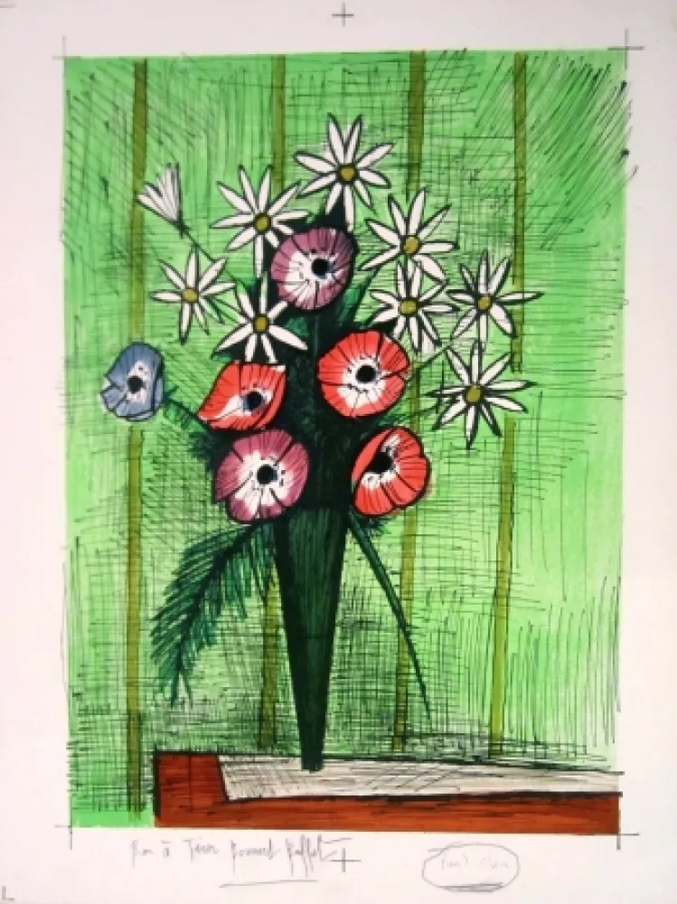 リトグラフ Buffet - Untitled