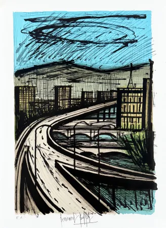 リトグラフ Buffet - Voyage au Japon