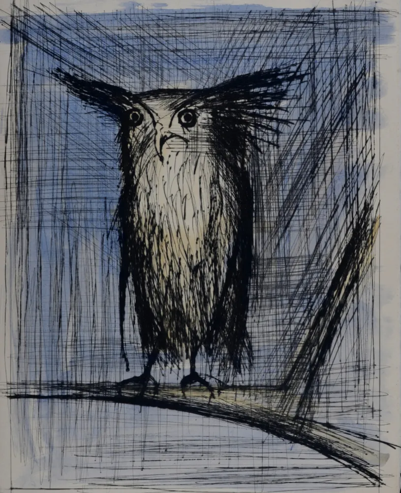 彫版 Buffet - Voyages fantastiques de Cyrano de Bergerac, 1958