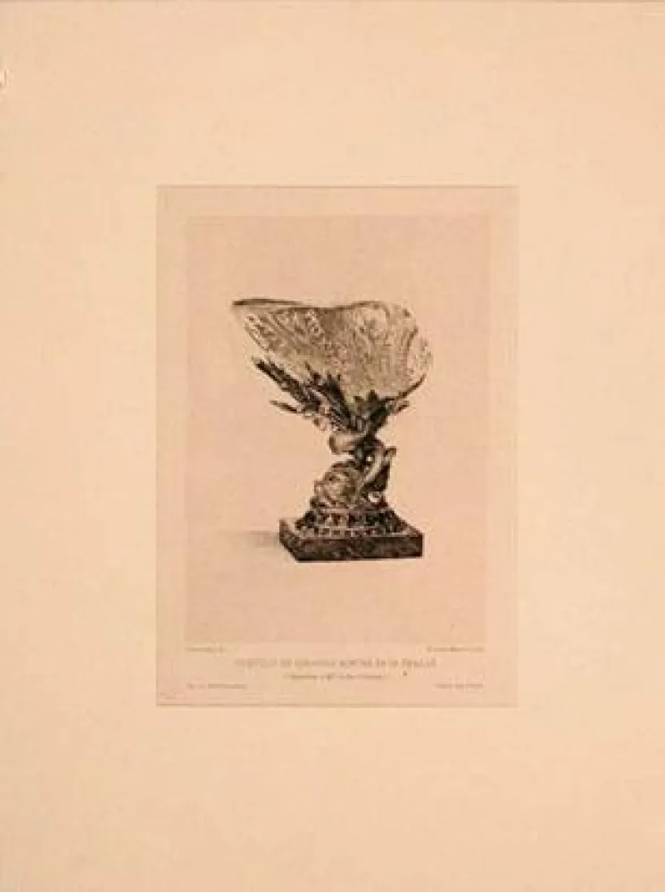 彫版 Buhot - Coquille de girasole