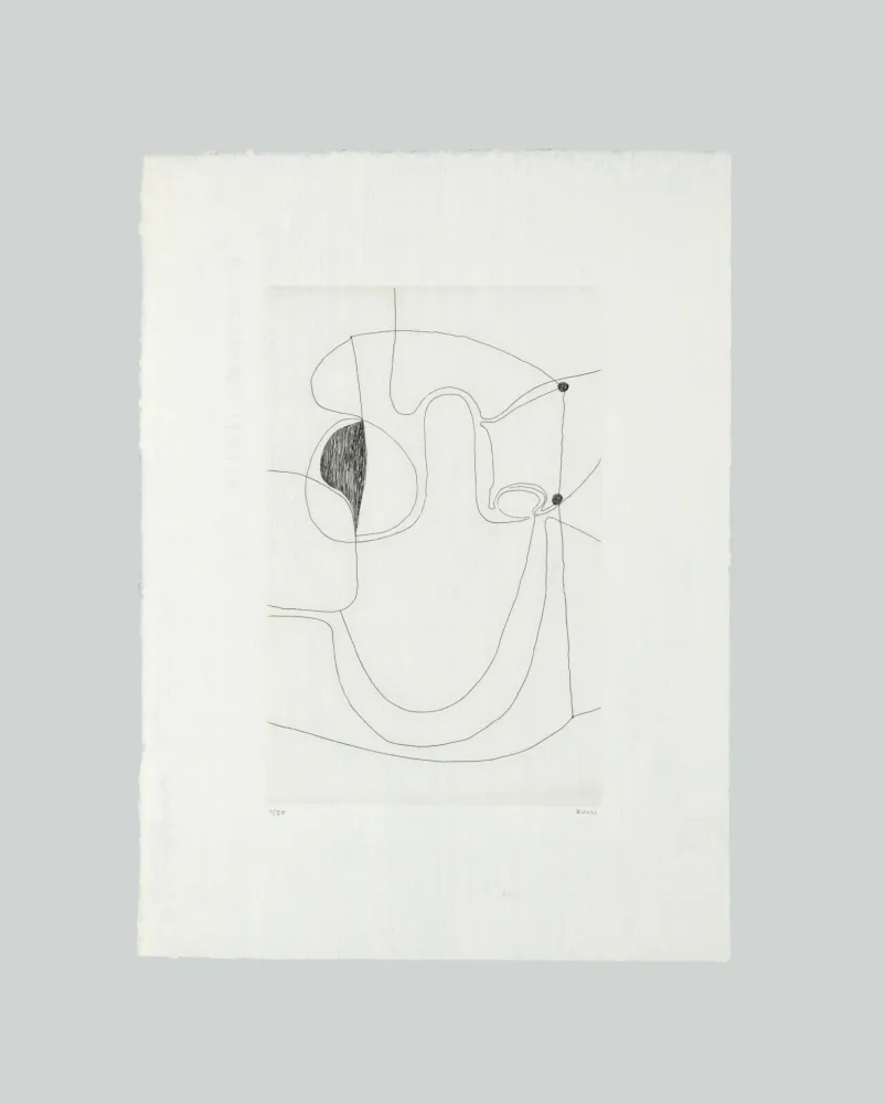 彫版 Burri - Acquaforte 1