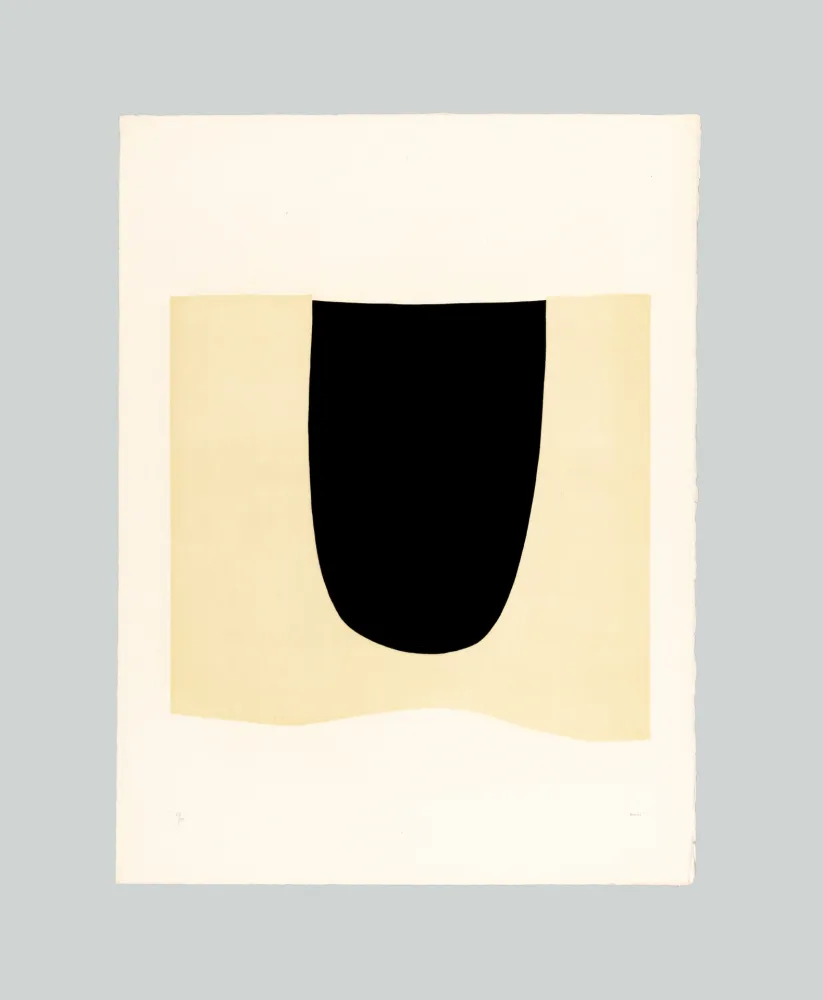 彫版 Burri - Bianchi e neri I-D