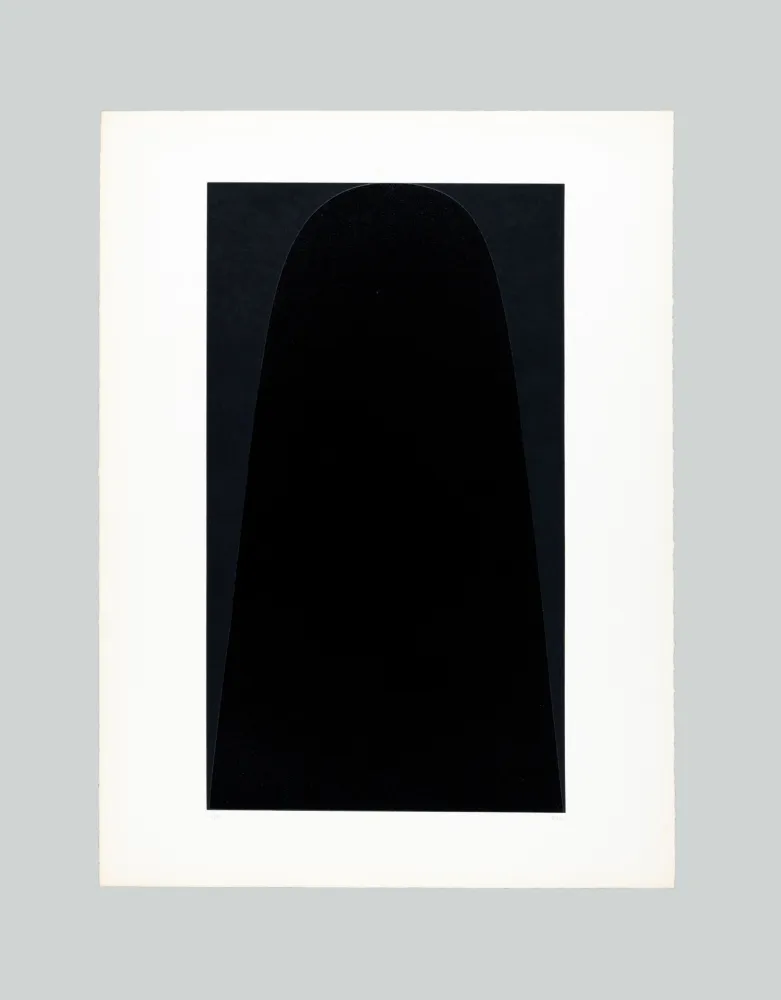 リトグラフ Burri - Bianchi e neri II-C