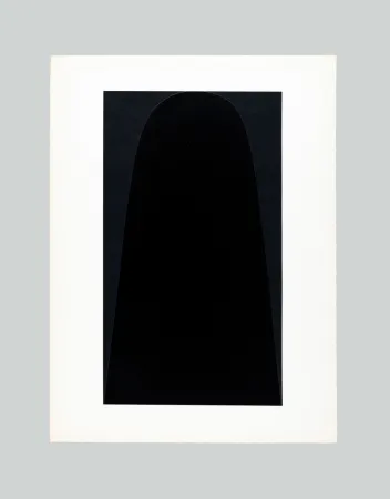 リトグラフ Burri - Bianchi e neri II-C