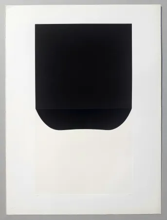 リトグラフ Burri - Bianchi e neri II-D