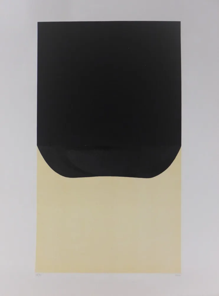 リトグラフ Burri - Bianchi e Neri II-D