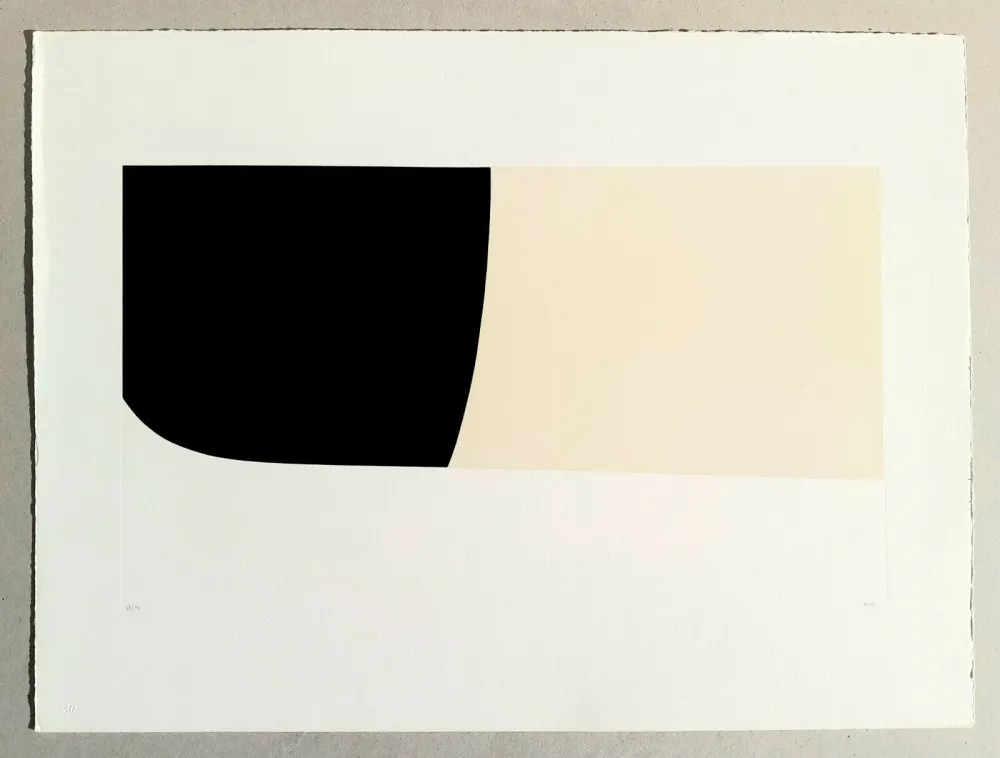 リトグラフ Burri - Bianchi e neri II