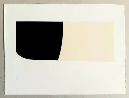 リトグラフ Burri - Bianchi e neri II