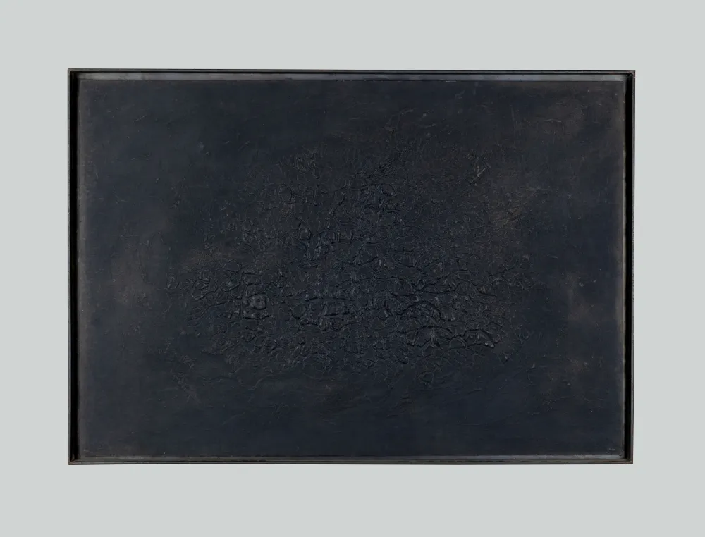 エッチングと　アクチアント Burri - Cretto Nero D