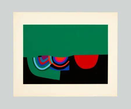 シルクスクリーン Burri - Serigrafia 2-A