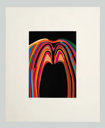 シルクスクリーン Burri - Serigrafia 3-B