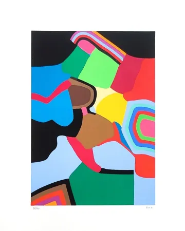 シルクスクリーン Burri - Serigrafia 5