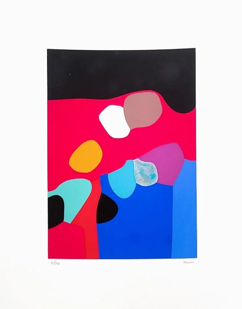 シルクスクリーン Burri - Serigrafia 6