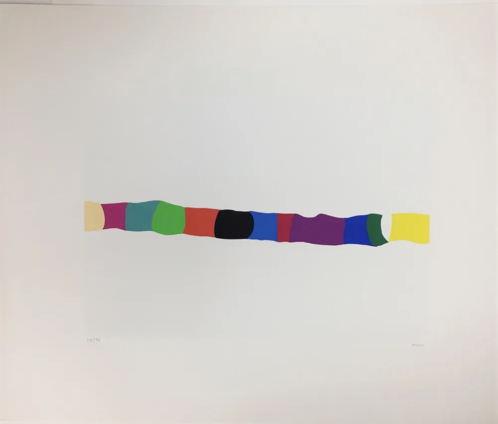 シルクスクリーン Burri - Trittico C - 2