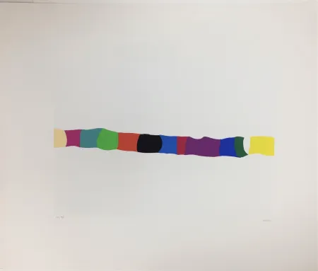 シルクスクリーン Burri - Trittico C - 2