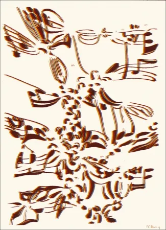 リトグラフ Bury - Aff Avt 143